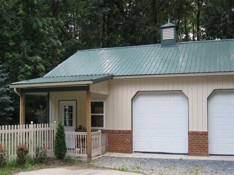 Below are the benefits you'll get with your steel home we have a large product base of quality metal buildings like carports, garages, barns, barndominiums, rv covers, etc. pole barn garage with living quarters | Houses in 2019 | Pole barn garage, Garage with living ...