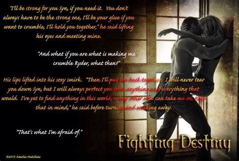 We use cookies to give you the best possible experience. Fighting Destiny by Amelia Hutchins | Books I Love | Pinterest