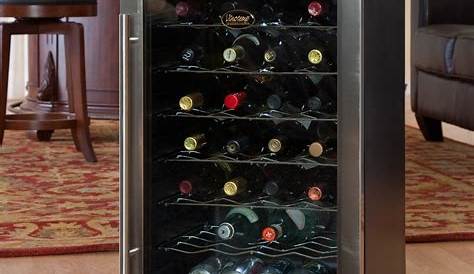 Vinotemp 28TEDS 28 Bottle Wine Cooler at Hayneedle