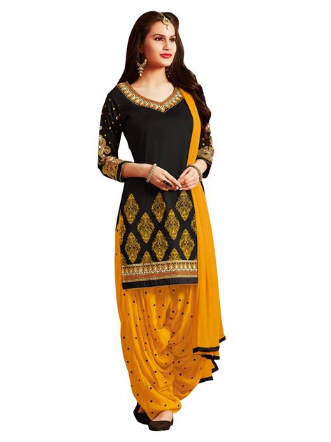 Buy Readymade Indian Pakistani Ethnic Wear Girl Punjabi Salwar Kameez Patiala Suit For Women