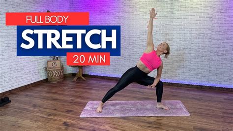 Uplifting Full Body Stretch Routine 20 Min At Home Stretch Youtube