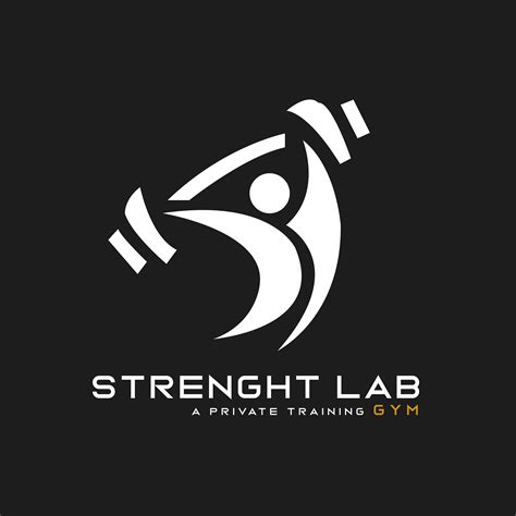 Serious Conservative Fitness Logo Design For Strength Lab Private Training Gym By Black Swan
