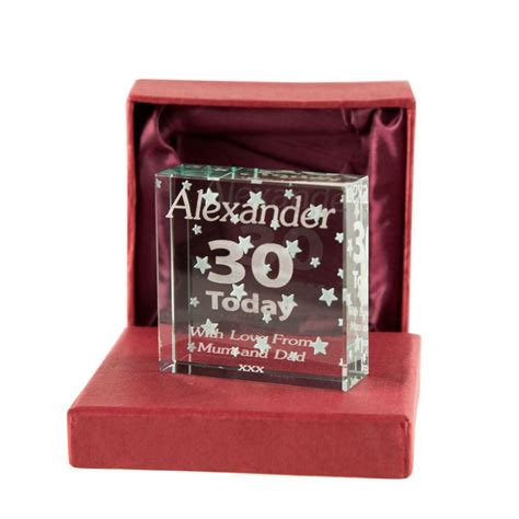 Check out our list of gift ideas for your brother's 30th birthday! 30th Birthday Keepsake Jade Block for a Man, 30th birthday gifts for men. 643415766750 | eBay