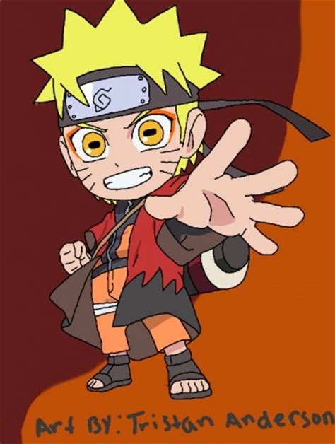 Colors Live Chibi Sage Mode Naruto By Tristan Anderson