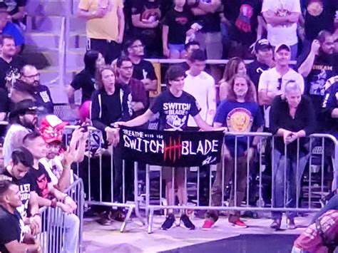 Here's a shout out to Jay White's only fan. | Scrolller