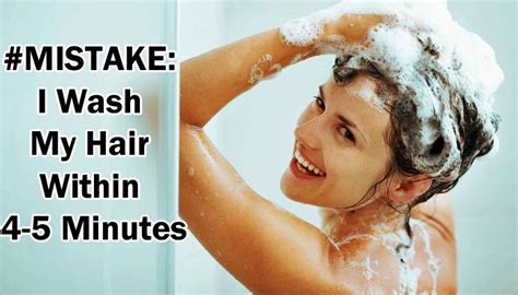 Common Hair Washing Blunders That You Might Be Making In Shower