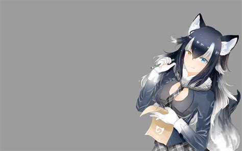 Kemono Friends Gray Wolf Wallpapers Wallpaper Cave