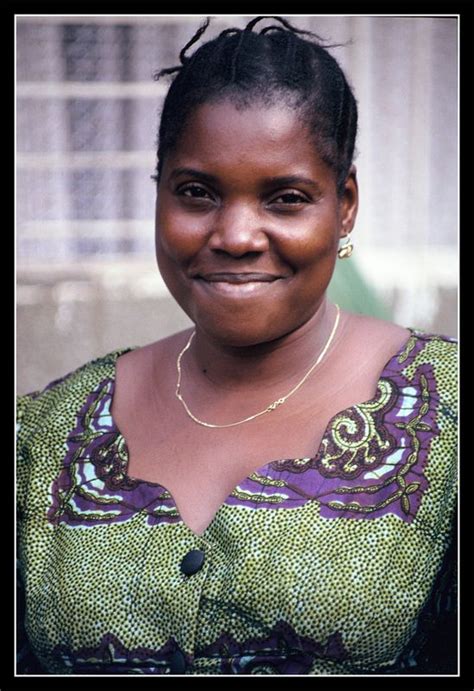 Congolese Woman From Kinshasa The Nations Capital Kinshasa Congo