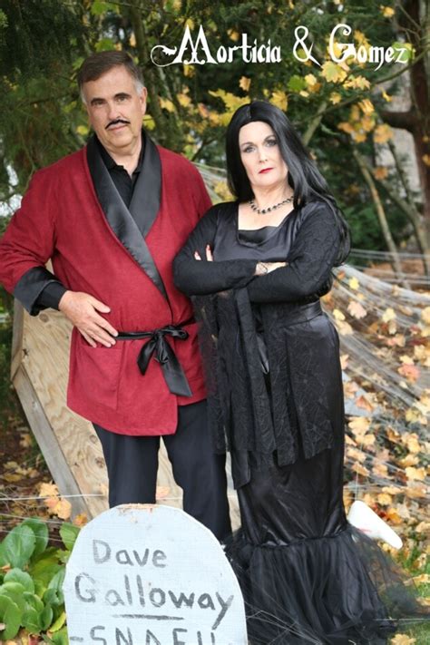 Morticia And Gomez Couple Costume Idea Your Homebased Mom