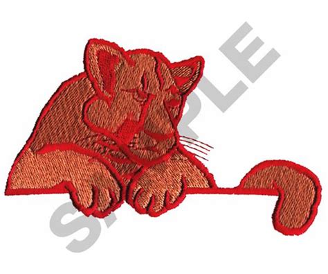 Cougar Embroidery Design Annthegran