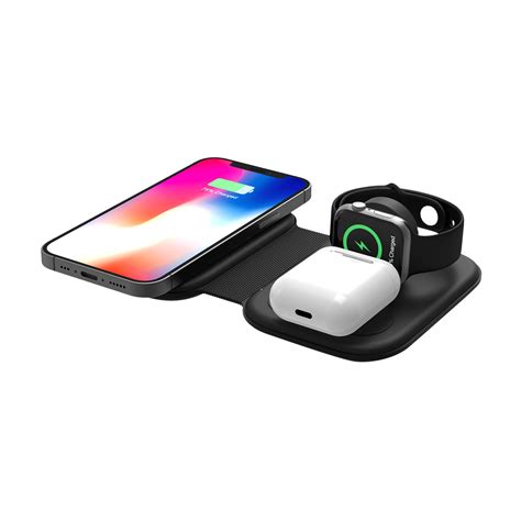 Buy Croma 15w 3 In 1 Wireless Charger For Iphone 8 Series X Xs 11