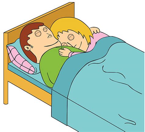 Romantic Couple Bed Cartoon Illustrations Royalty Free Vector Graphics And Clip Art Istock