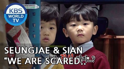 Click the caption button to activate subtitle! Seungjae & Sian are scared "Go by yourself, Naeun" [The ...