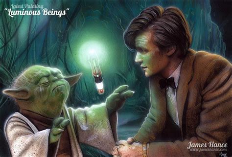 Doctor Who Meets Yoda In Magical Art By James Hance — Geektyrant