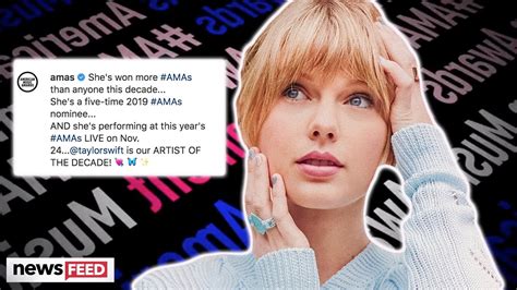 Taylor Swift To Receive Artist Of The Decade Award At Amas