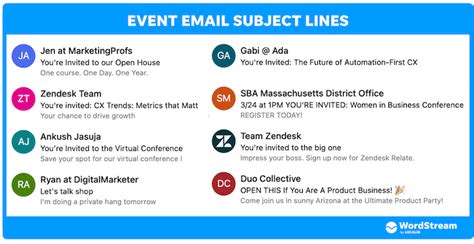 The 177 Best Email Subject Lines For Every Type Of Email Story Telling Co