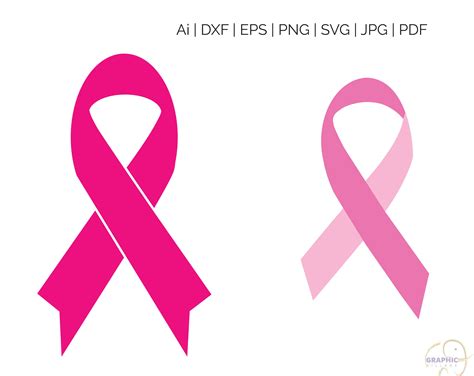 Art Collectibles Clip Art Png Silhouette Cancer Ribbon Svg Breast Hot
