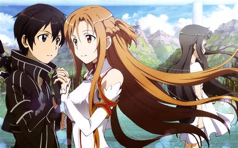 Please contact us if you want to publish an asuna wallpaper on our site. Kirito, Asuna and Yui 4k Ultra HD Wallpaper | Background ...