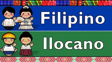 Filipino And Ilocano Youtube