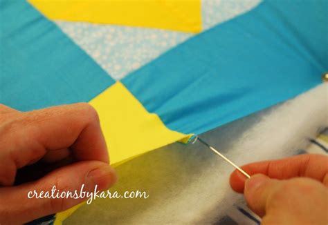 Creations By Kara Inside Out Tied Quilt Tutorial Quilting Methods