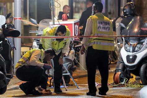 Three Injured In Tel Aviv Attack Israel Police International