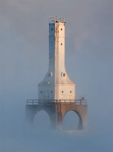 Lighthouse Breakwater Port Washington Wi Travel Usa Lighthouse