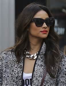 Shay Mitchell Looks Chic In Sunglasses As She Drops By Mac At The Grove