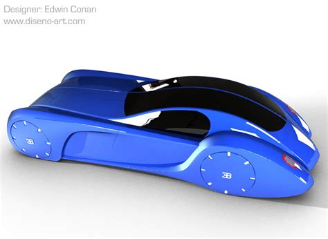 Bugatti Type 57 Evoluzione Concept Cars Diseno Art