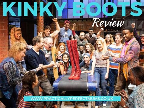 Kinky Boots Review Bristol Hippodrome Practically Perfect Mums