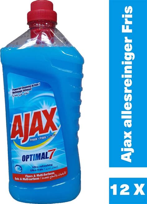 Ajax Allesreiniger Fris Ultra Refreshing 12 X 125l