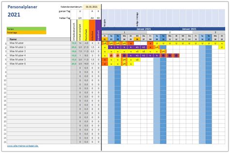 Einsatzplanung mitarbeiter excel muster / einsatzplanung excel : Einsatzplanung Excel - Einfacher Dienstplan Schichtplan ...