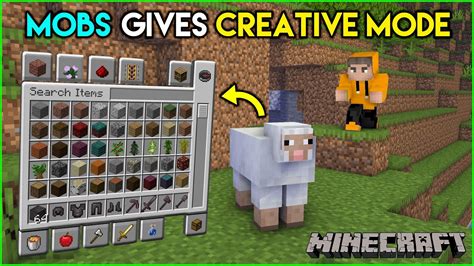 Minecraft But Mobs Gives Creative Mode Minecraft Mods The Cosmic