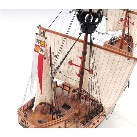 La Santa María 1492 Tall Ship Wood Model 29 Columbus Flagship