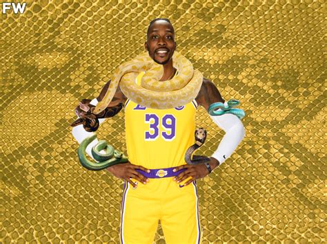 Dwight Howard Reveals He Once Had 50 Snakes In His House Right Now It