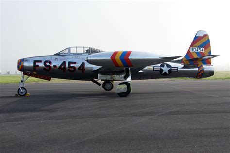 Republic F 84e Thunderjet National Museum Of The Us Air Force Display