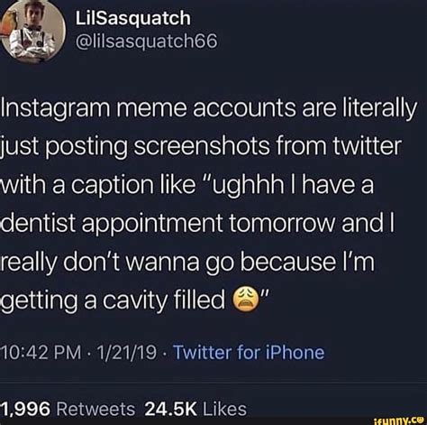 Instagram Meme Accounts Are Literally Just Posting Screenshots From