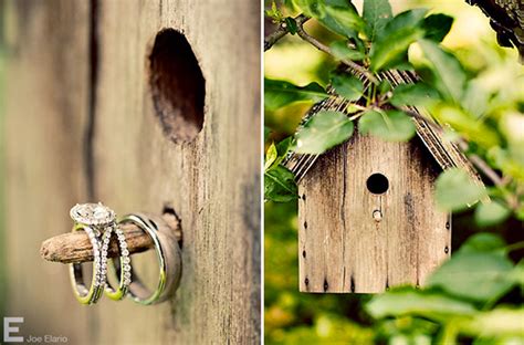 You can also find outdoor accents decorated with adorable songbirds. Love Birds Wedding Theme | Peony Events
