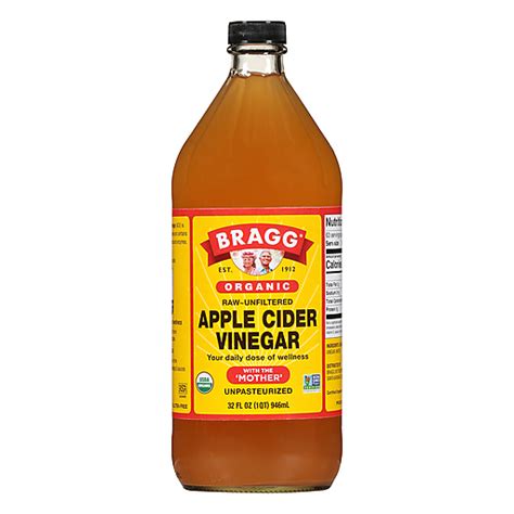 Bragg Organic Apple Cider Vinegar 32 Oz Vinegars Market Basket