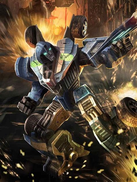 Autobot Mirage Artwork From Transformers Legends Game Transformers