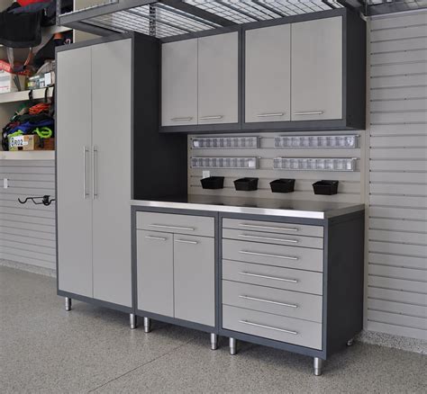 Save on garage workbenches, overhead storage cabinets, and other garage storage solutions. GL Premium Garage Cabinets | Garage Cabinet System