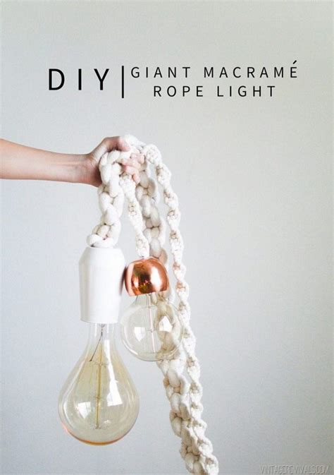 25 Creative Diy Rope Craft Projects Diy Easy Crafting Ideas And Plans