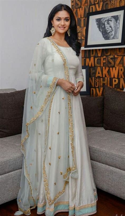 Keerthi Suresh Indian Gowns Dresses Designer Dresses