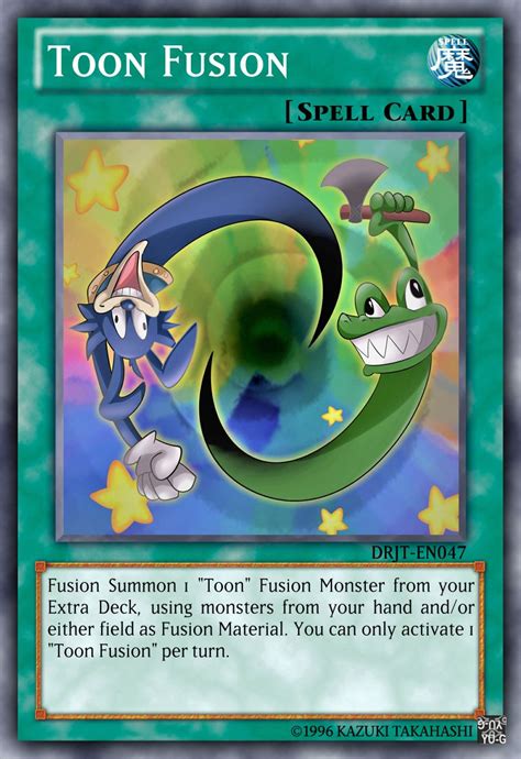 Toon Fusion In Custom Yugioh Cards Yugioh Cards Yugioh