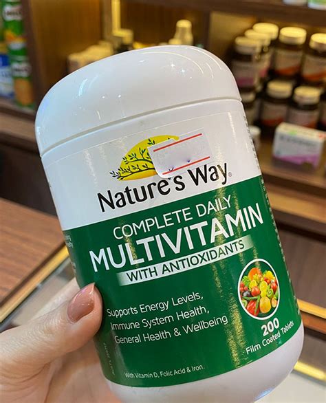 Vitamin Tổng Hợptảo Complete Daily Multivitamin Natures Way Hộp 200