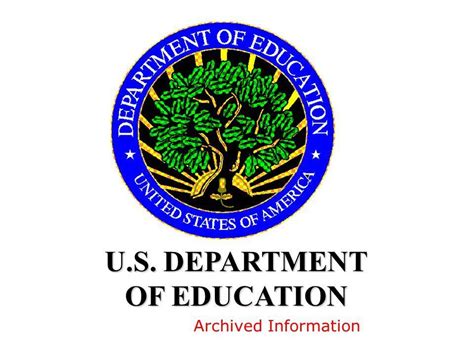 Us Department Of Education Logo Logodix