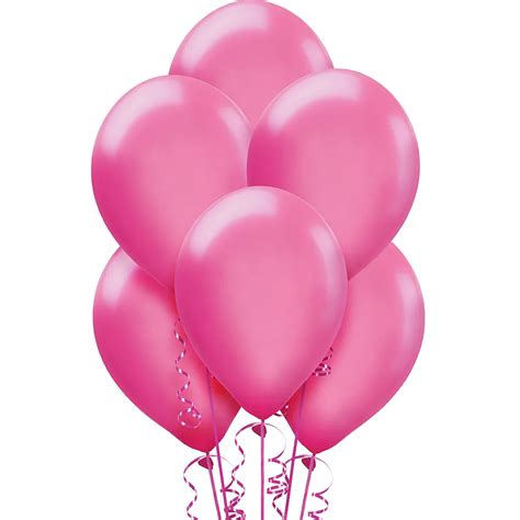 Bright Pink Balloons 72ct Party City