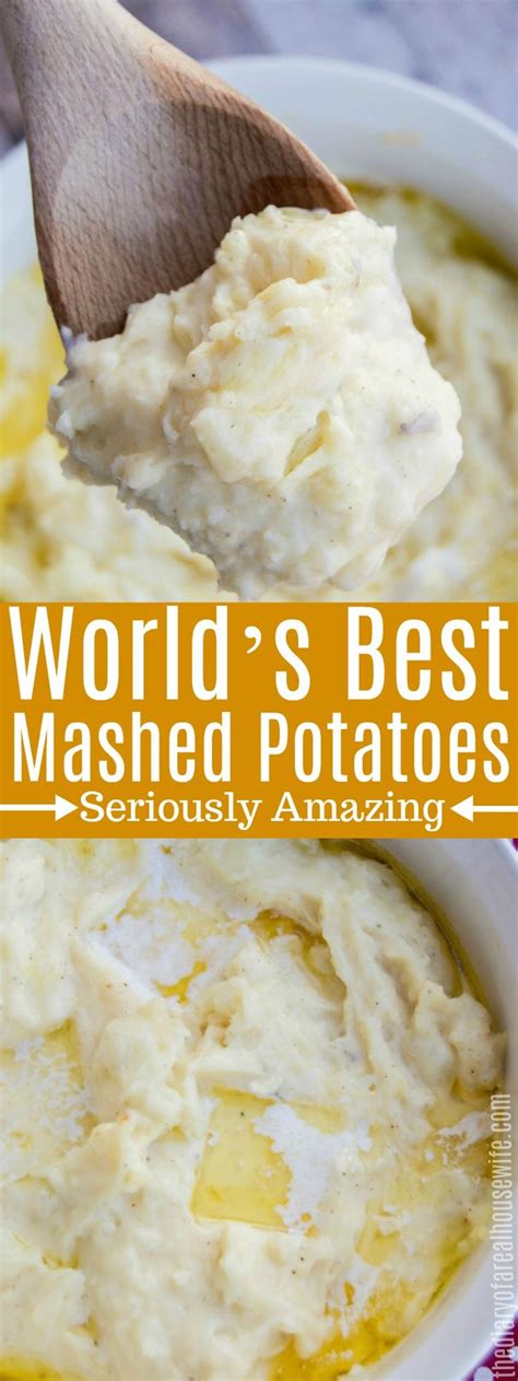 The Worlds Best Mashed Potatoes Recipe Is Made With Only Three