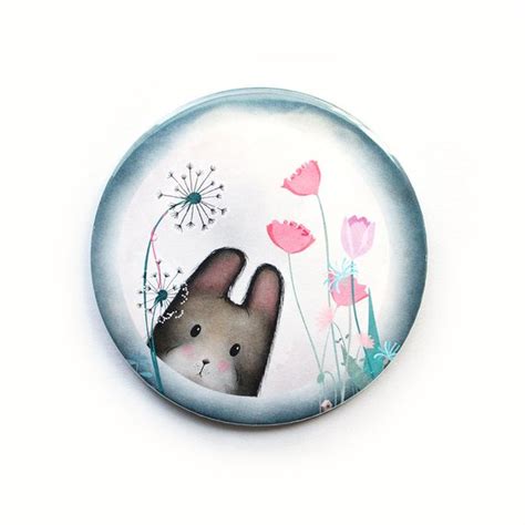 Ili Pika Pocket Mirror Magic Rabbit In The Moon Animals