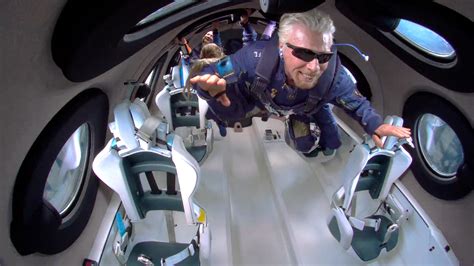 Amazing Virgin Galactic Video Shows Richard Bransons Unity 22 Crew Soaring Into Space Space