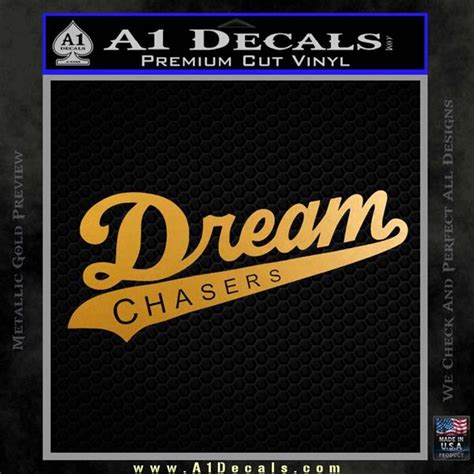 Dream Chasers Mmg Decal Sticker Pennant A1 Decals